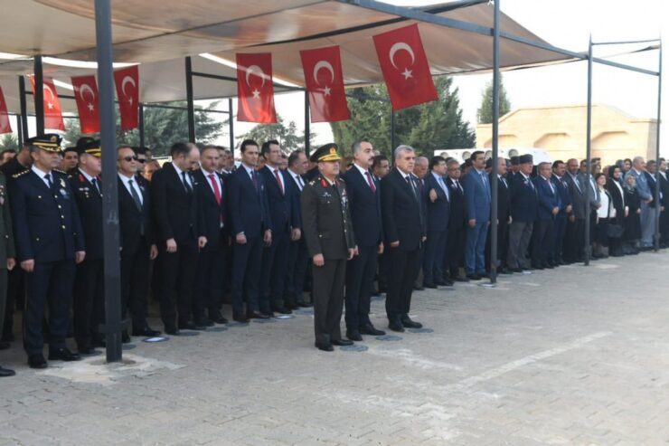 Şanlıurfa’da 10 Kasım Atatürk’ü anma etkinliği