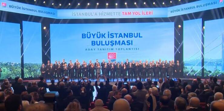CHP’nin İstanbul adayları tanıtıldı