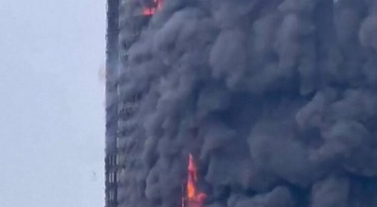Çin’de apartman yangını: 15 ölü