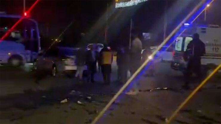 Eyyübiye’de trafik kazası: 1 yaralı