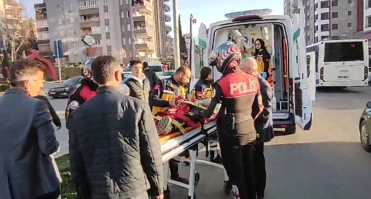Şanlıurfa’da motosikletten düşen çocuk hastaneye kaldırıldı