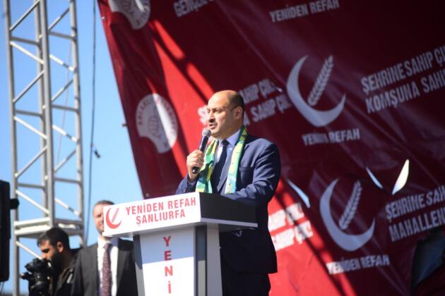 Şanlıurfa Belediye Başkan Adayı Gülpınar’da Miting Teşekkürü