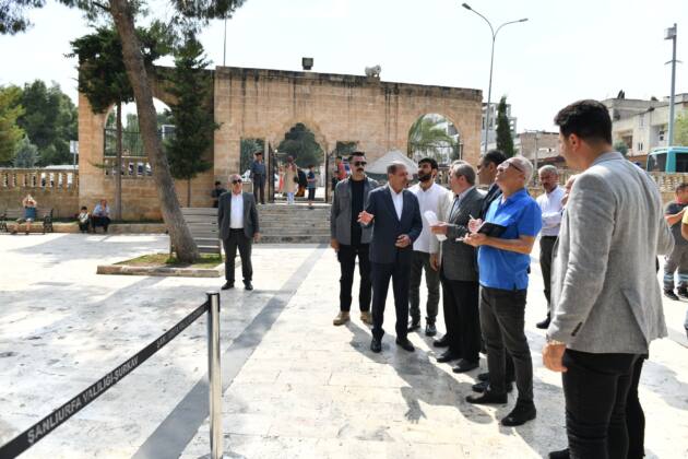 EYYÜP PEYGAMBER MAKAMINDA ÇEVRE DÜZENLEMESİ YAPILACAK