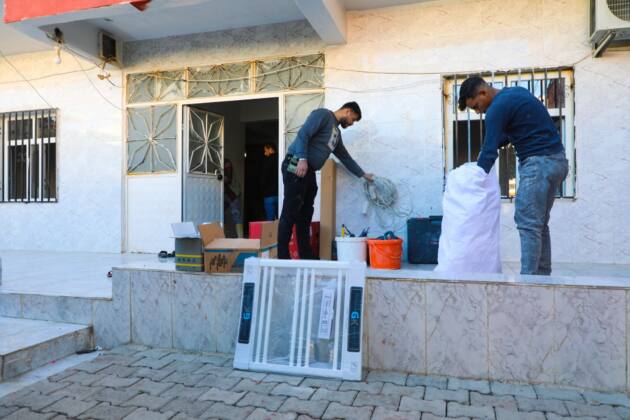 HARRAN BELEDİYESİNDEN 50 HANEYE DOĞALGAZ YARDIMI