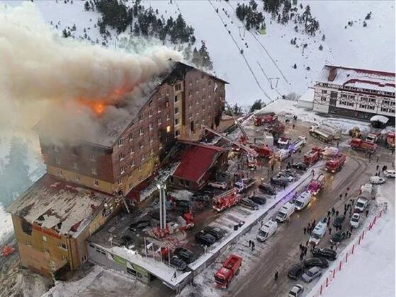 Kartalkaya’da yangın faciası