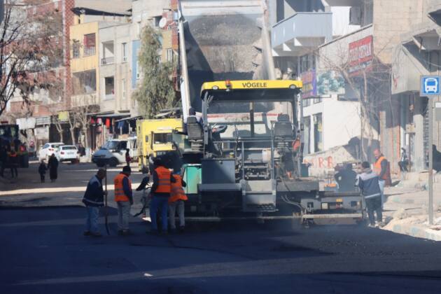 SÜLEYMANİYE CADDESİ ASFALTLANIYOR